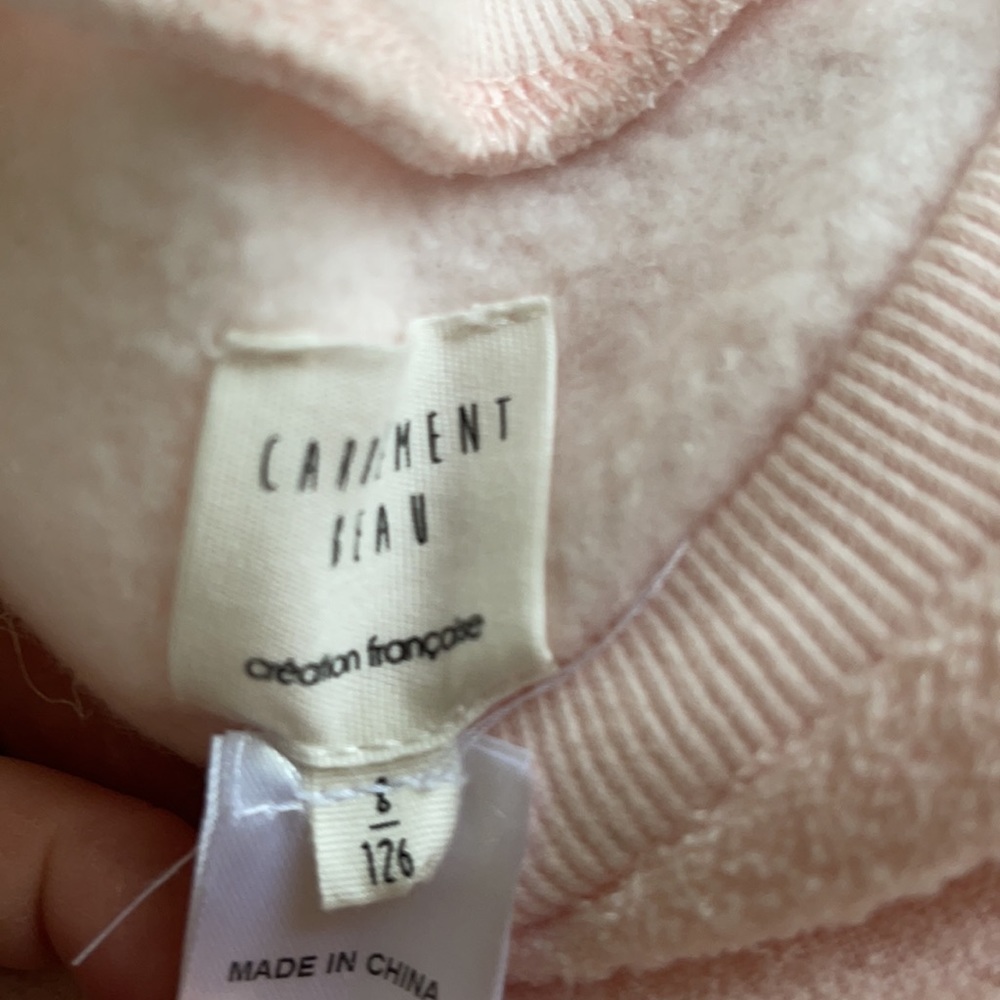 Luxury Children’s Brans- Carrement Beau Fashion NWOT 8 Girl sweatshirt + pant - Picture 9 of 13